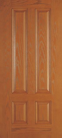 Grand Marais Oak 3/4 4-Panel