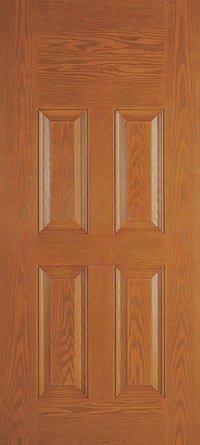 Grand Marais Oak 4-Panel Blank Top