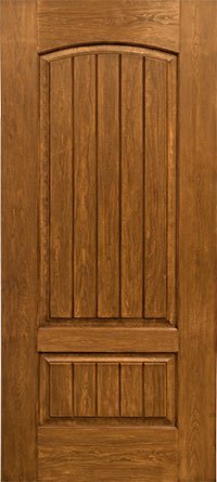 Timbergrain Cherry 3/4 2-Panel Arch Top Plank