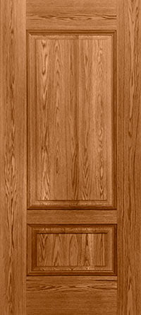 Timbergrain Oak 3/4 2-Panel