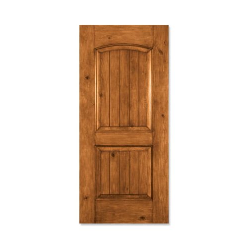 Timbergrain 2-Panel Arch Top Plank - Taylor Doors